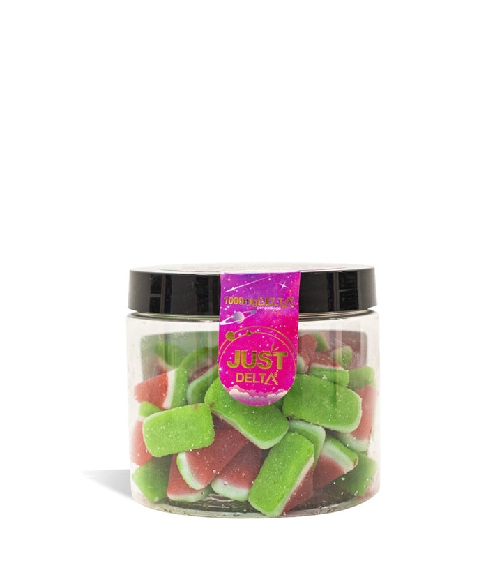 1000mg Delta Watermelon Supernova Just CBD D8 Gummies on white background