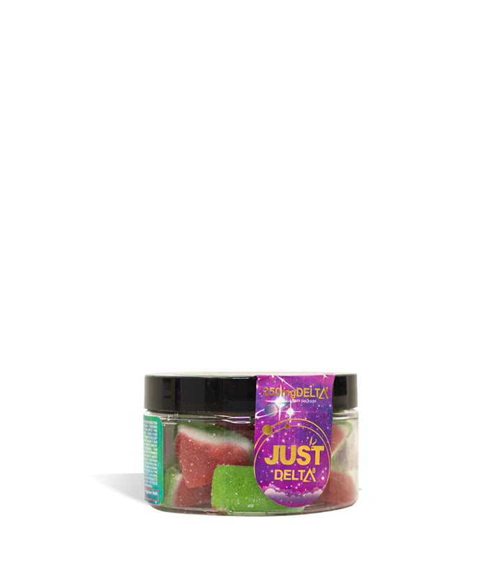 250mg Delta Watermelon Supernova Just CBD D8 Gummies on white background