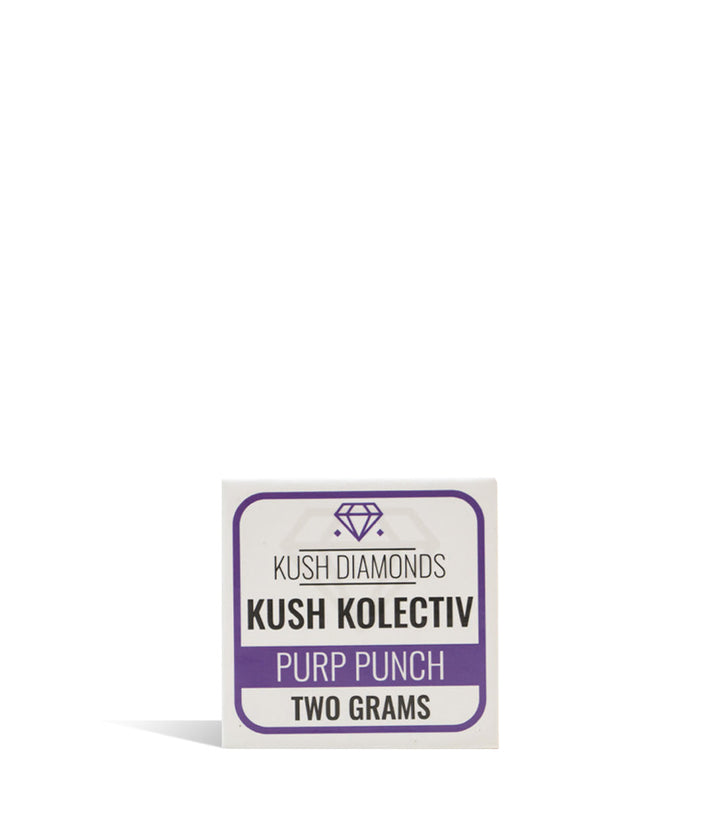 Purp Punch Kush Kolectiv D8 Concentrate Diamonds on white background