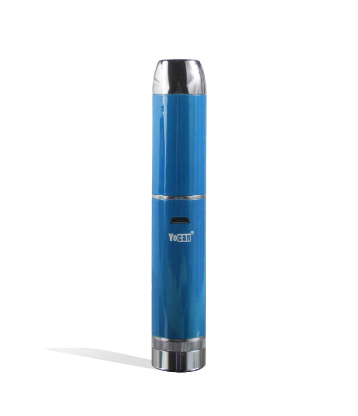 Blue Yocan Loaded Concentrate Kit on white background