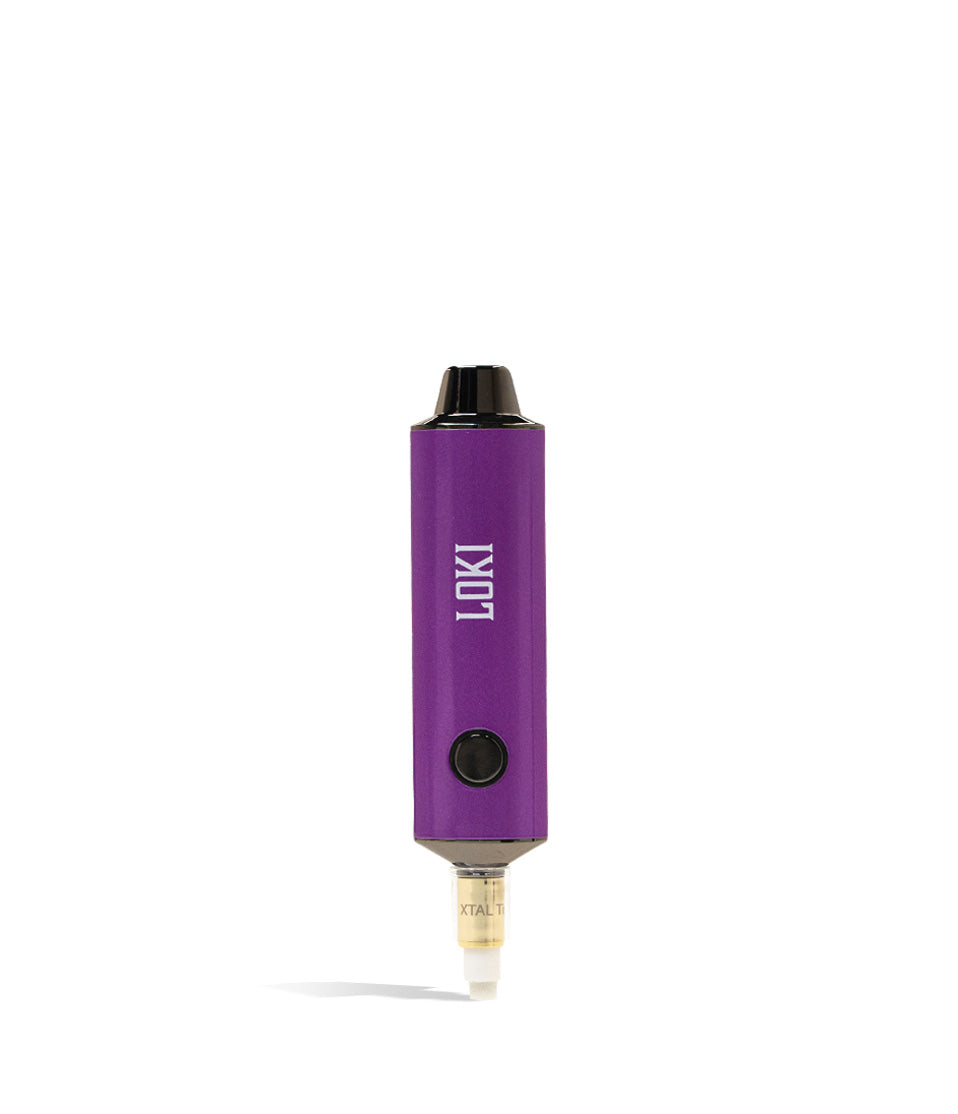 Purple Yocan Loki Portable Electric Nectar Collector on white background