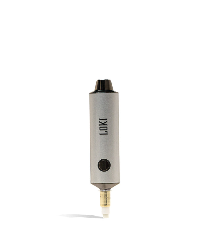 Silver Yocan Loki Portable Electric Nectar Collector on white background