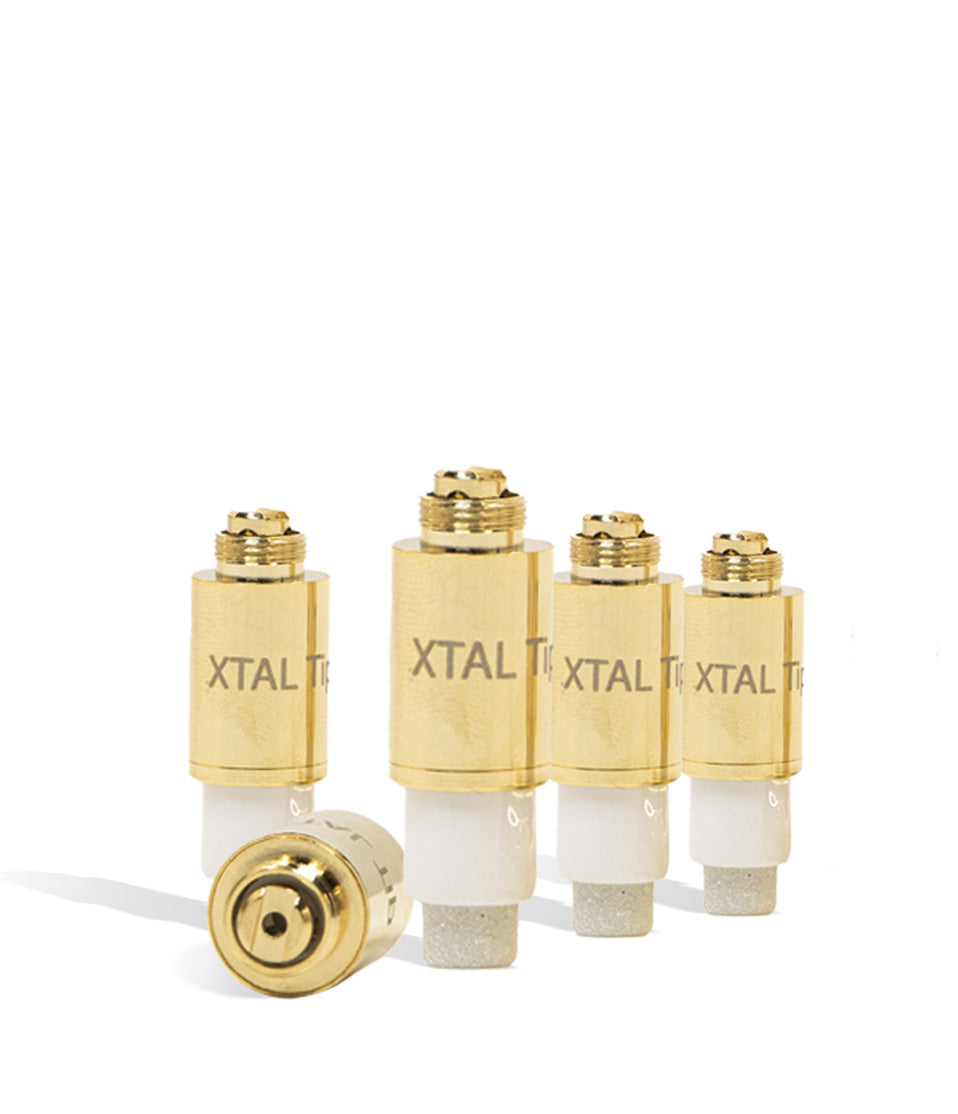 Yocan Loki Replacement XTAL Tip 5pk on white background