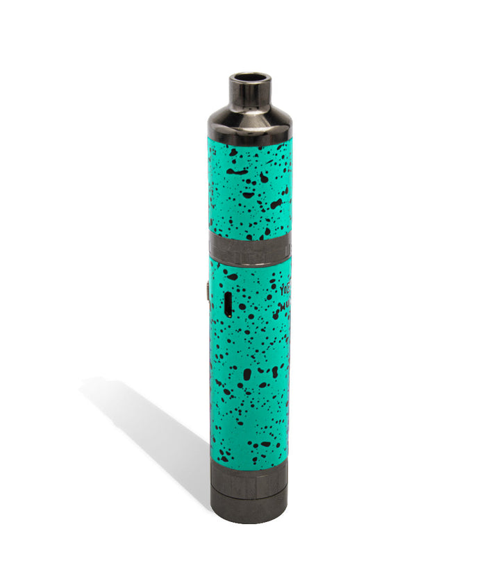 Teal Black Spatter above view Wulf Mods Evolve Maxxx 3 in 1 Kit on white background