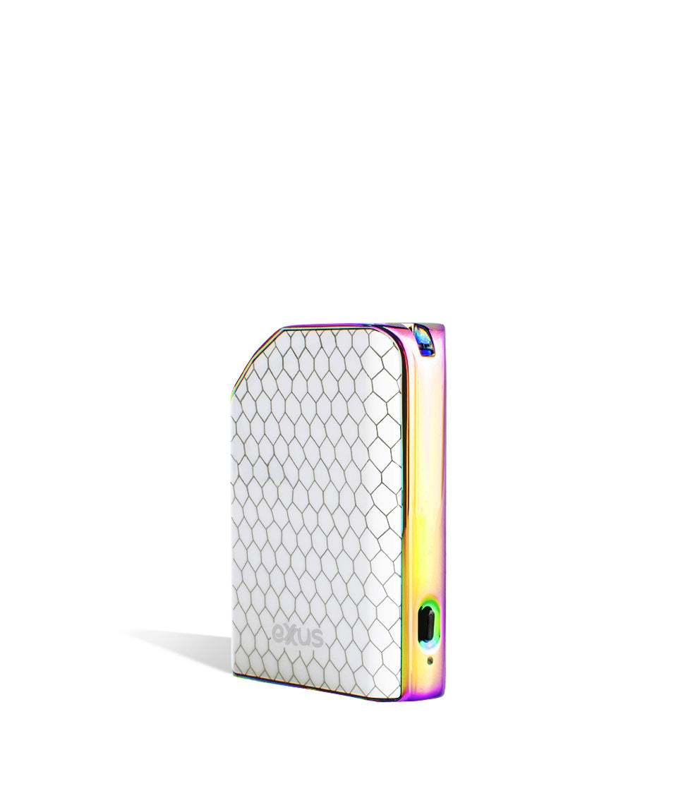 Unicorn side view Exxus Vape MiCare Cartridge Vaporizer on white studio background