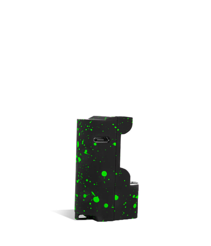 Blue Green Spatter back Wulf Mods Micro Plus Cartridge Vaporizer on white background
