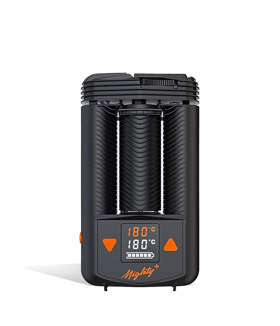 Storz & Bickel Mighty+ Portable Vaporizer on white studio background