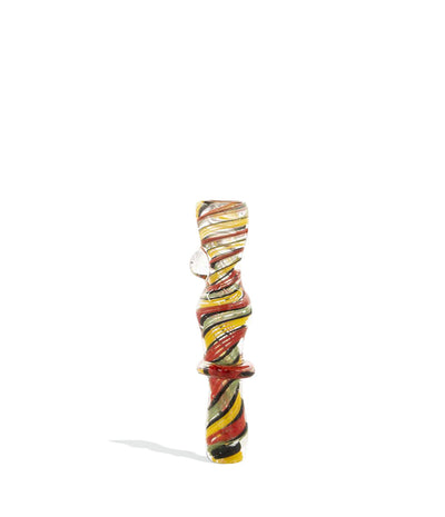 Red/Green/Yellow Mix Colored Rim Chillum on white background