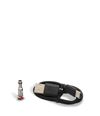 coil w/ USB SMOK NOVO 4 Pod Kit on white studio background