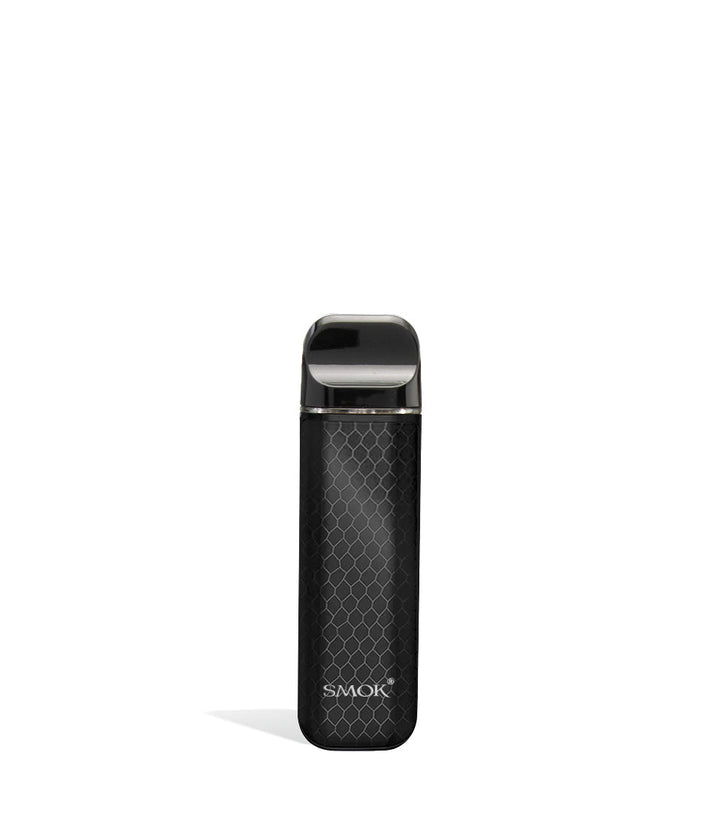 Black Cobra front view SMOK NOVO 2 Ultra Portable Pod System Vaporizer on white studio background