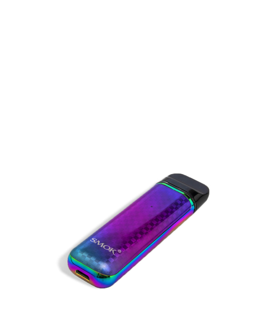 7 Color Carbon Fiber Bottom view SMOK NOVO 3 25w Pod Mod System on white background