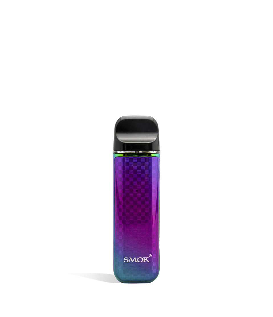 7 Color Carbon Fiber front SMOK NOVO 3 25w Pod Mod System on white background