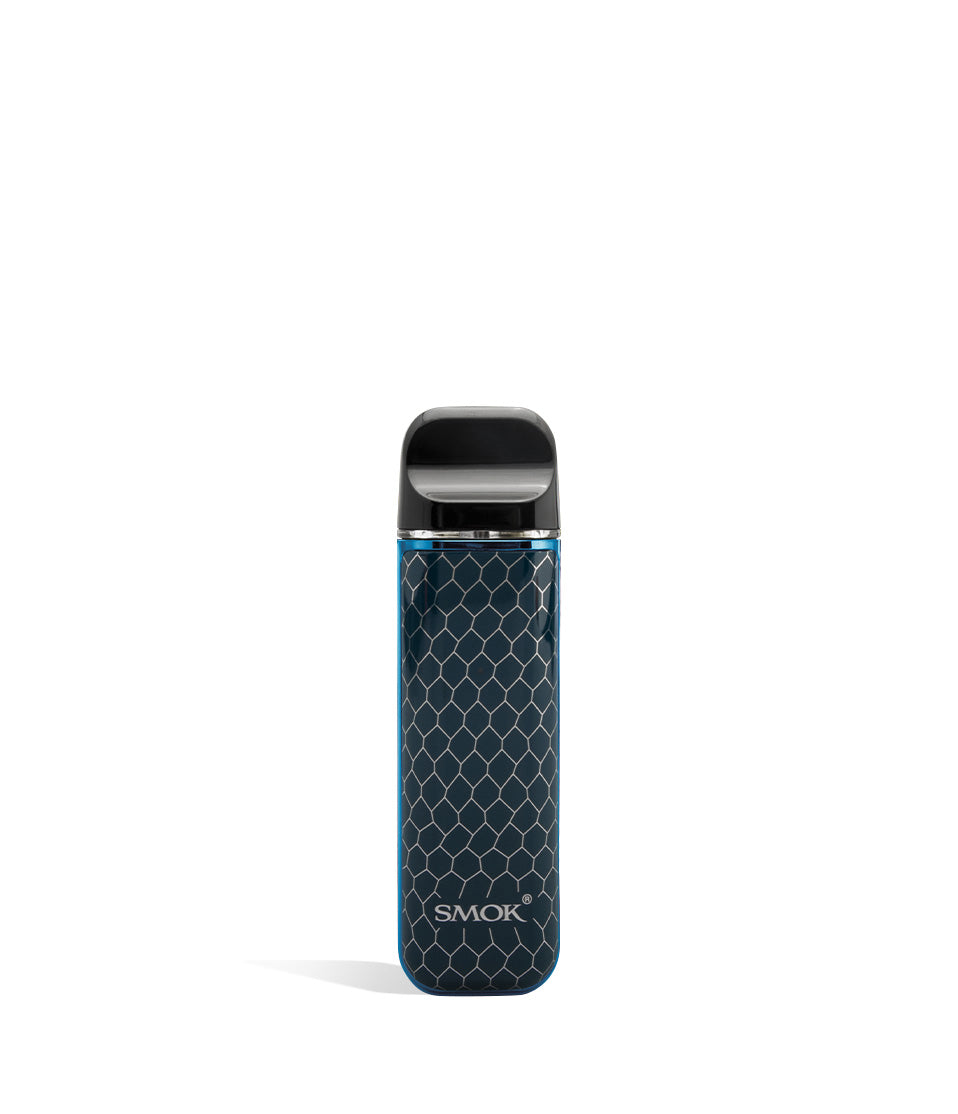 Blue Cobra front SMOK NOVO 3 25w Pod Mod System on white background