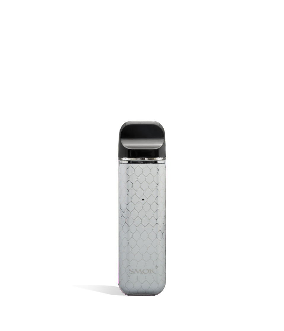 Silver Cobra front SMOK NOVO 3 25w Pod Mod System on white background