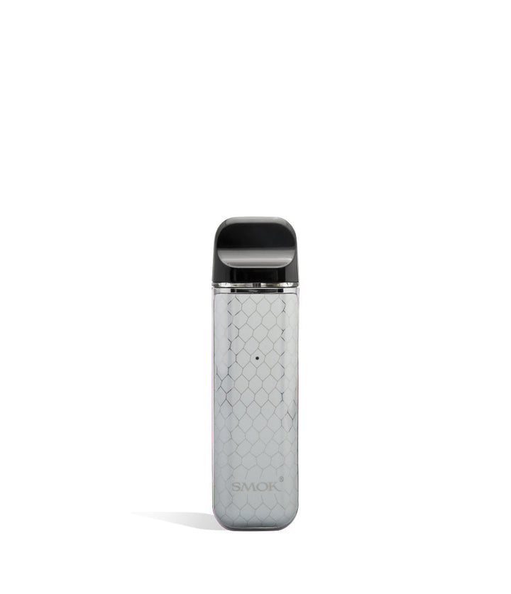 Silver Cobra front SMOK NOVO 3 25w Pod Mod System on white background
