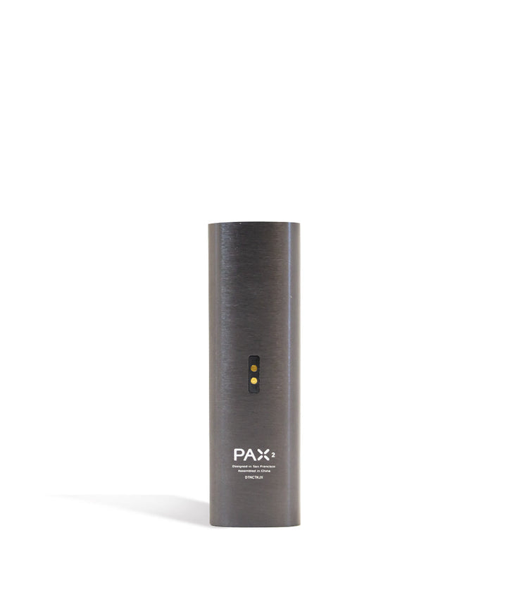 Charcoal Back View PAX 2 Dry Herb Vaporizer Kit on white studio background