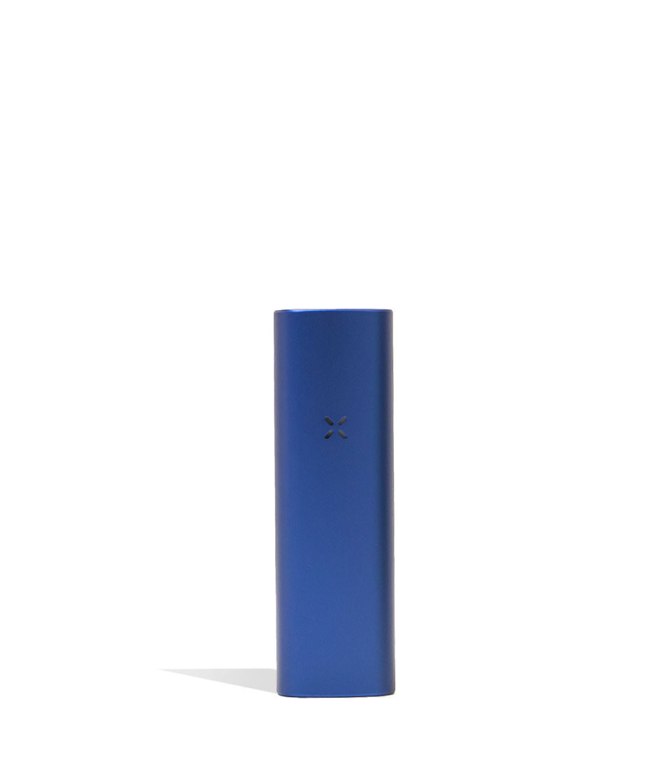 Periwinkle PAX Plus Portable Vaporizer Front View on White Background
