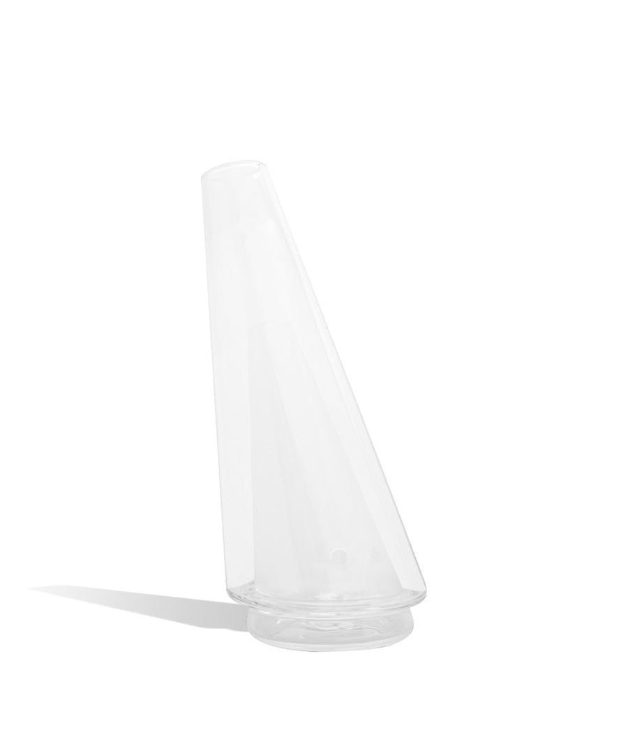 Puffco Peak Clear Glass Attachment on white studio background