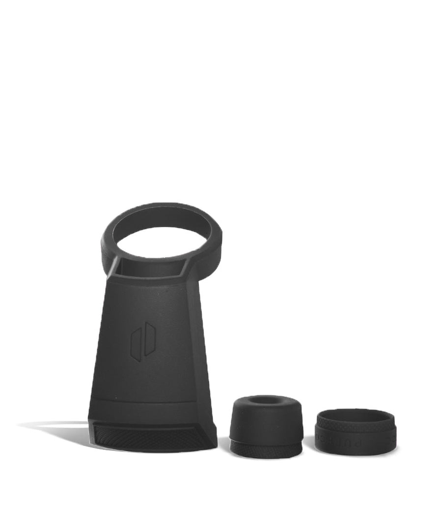 Black Puffco Peak Travel Pack on white studio background