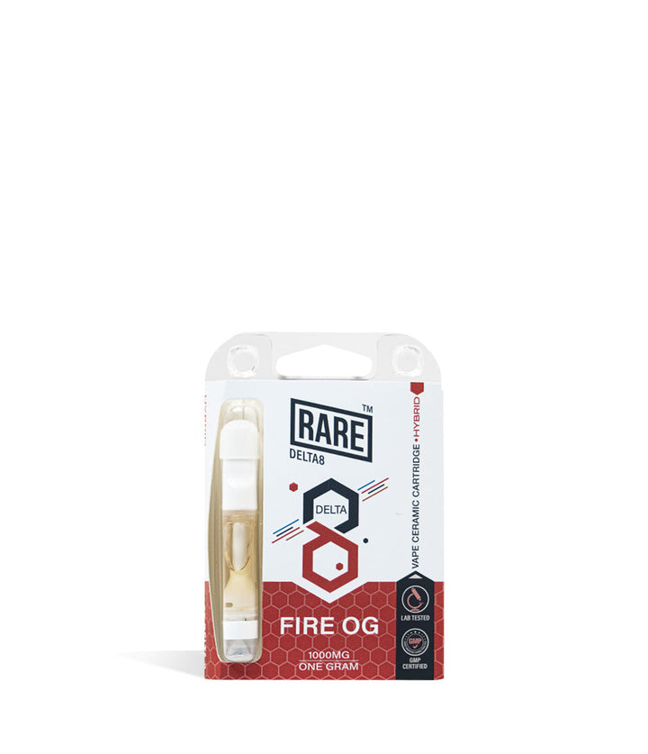 Fire OG Rare Bar 1g D8 Cartridge on white background