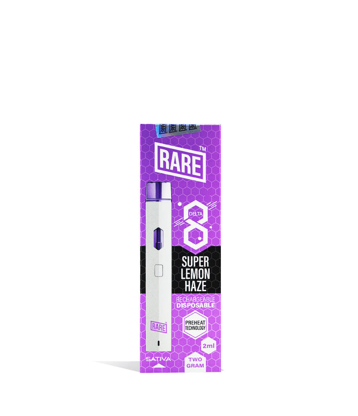 Super Lemon Haze Rare Bar 2G D8 Disposable on white background