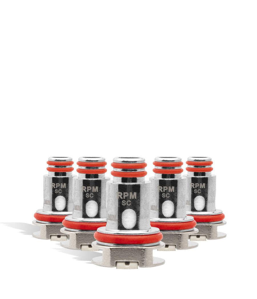 SMOK RPM Coil 5 pk on white background
