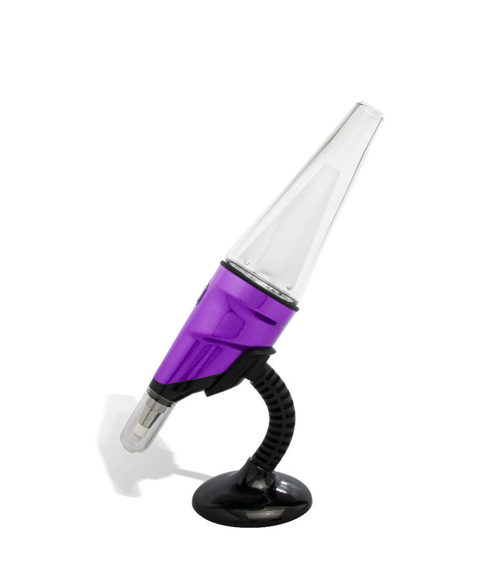 Purple side view Lookah Seahorse MAX Electric Nectar Collector on white background