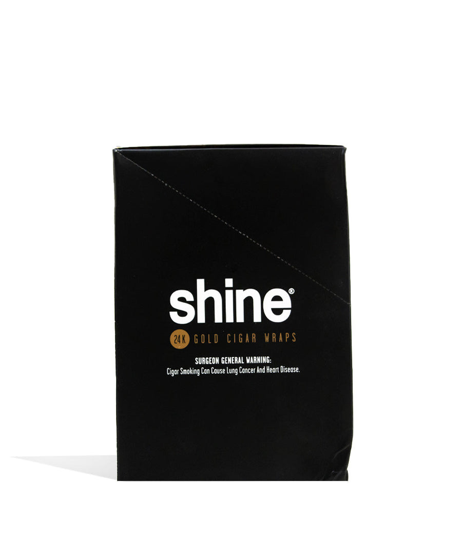 24 pack Shine 24K Gold Cigar Wraps 24pk on white background