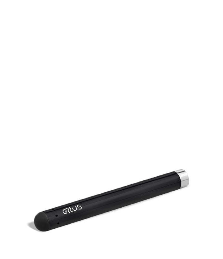 Cosmic Black bottom view Exxus Vape Slim Auto Draw Cartridge Vaporizer on white studio background