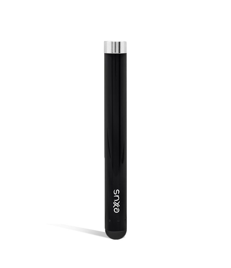 Black Front view Wulf Mods Micro Plus Cartridge Vaporizer on white background