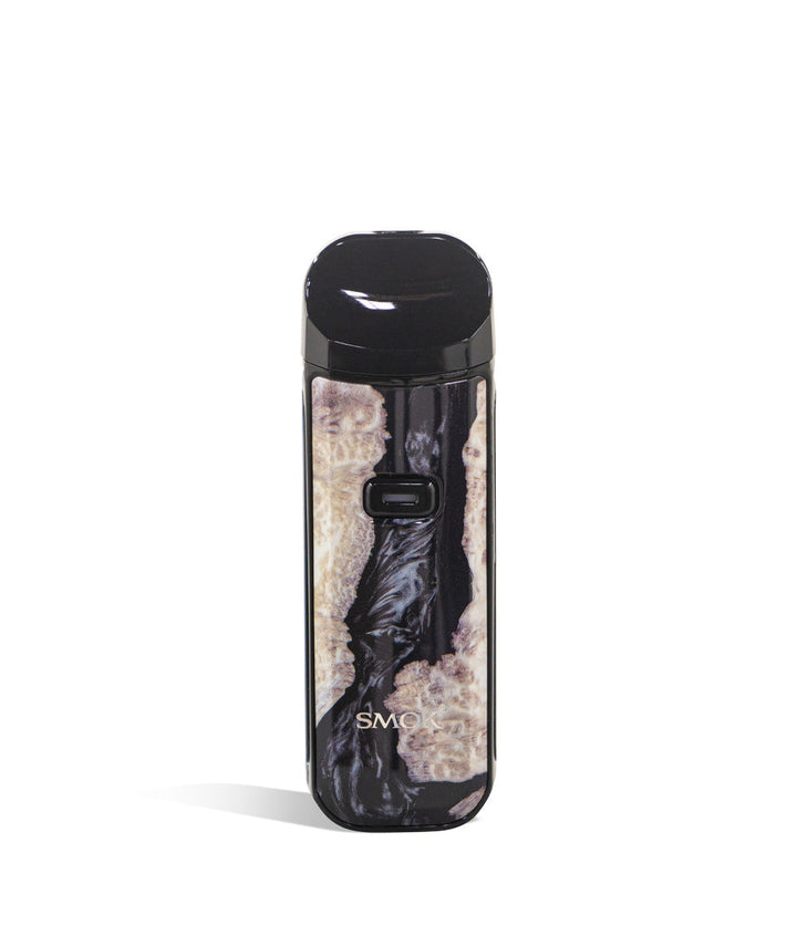 Black Stabilizing Wood front view SMOK Nord 2 40w Pod System on white background
