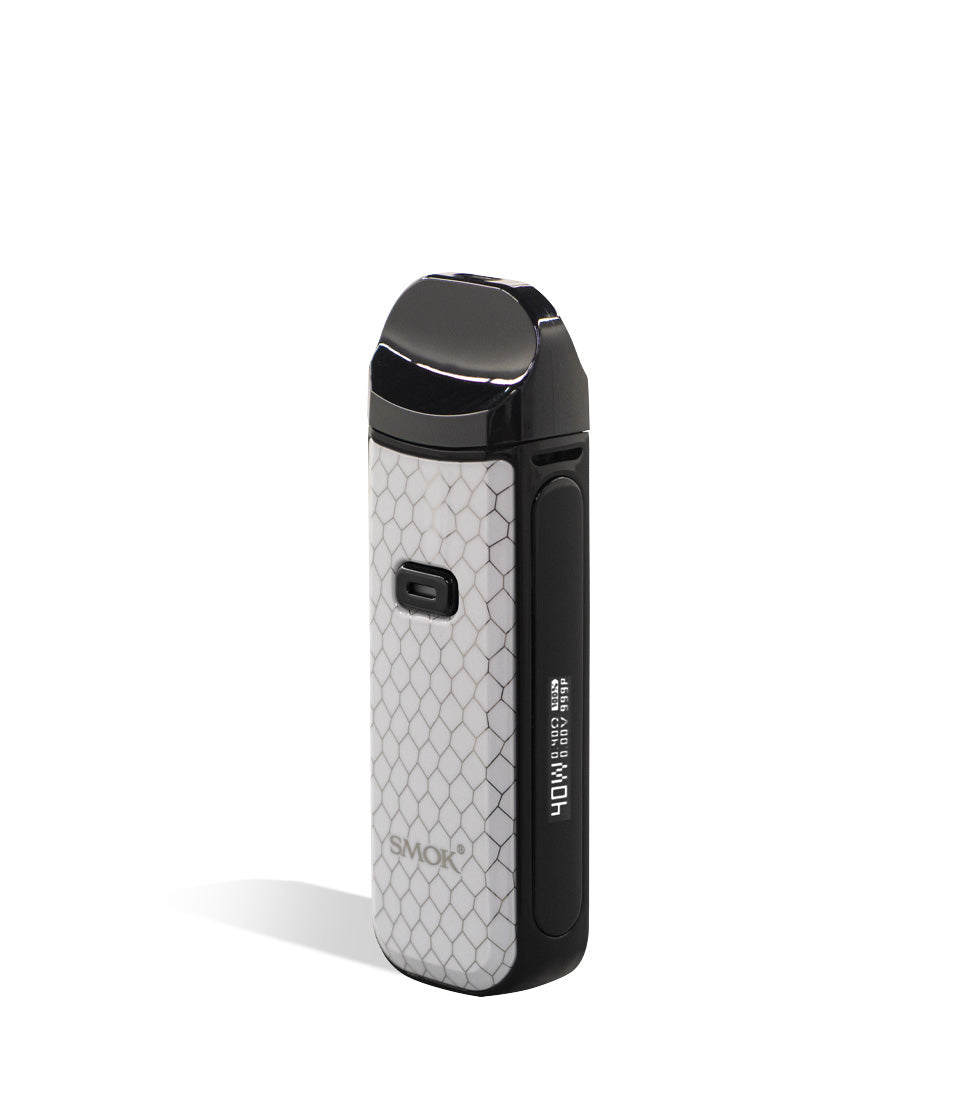 White Cobra side view SMOK Nord 2 40w Pod System on white background