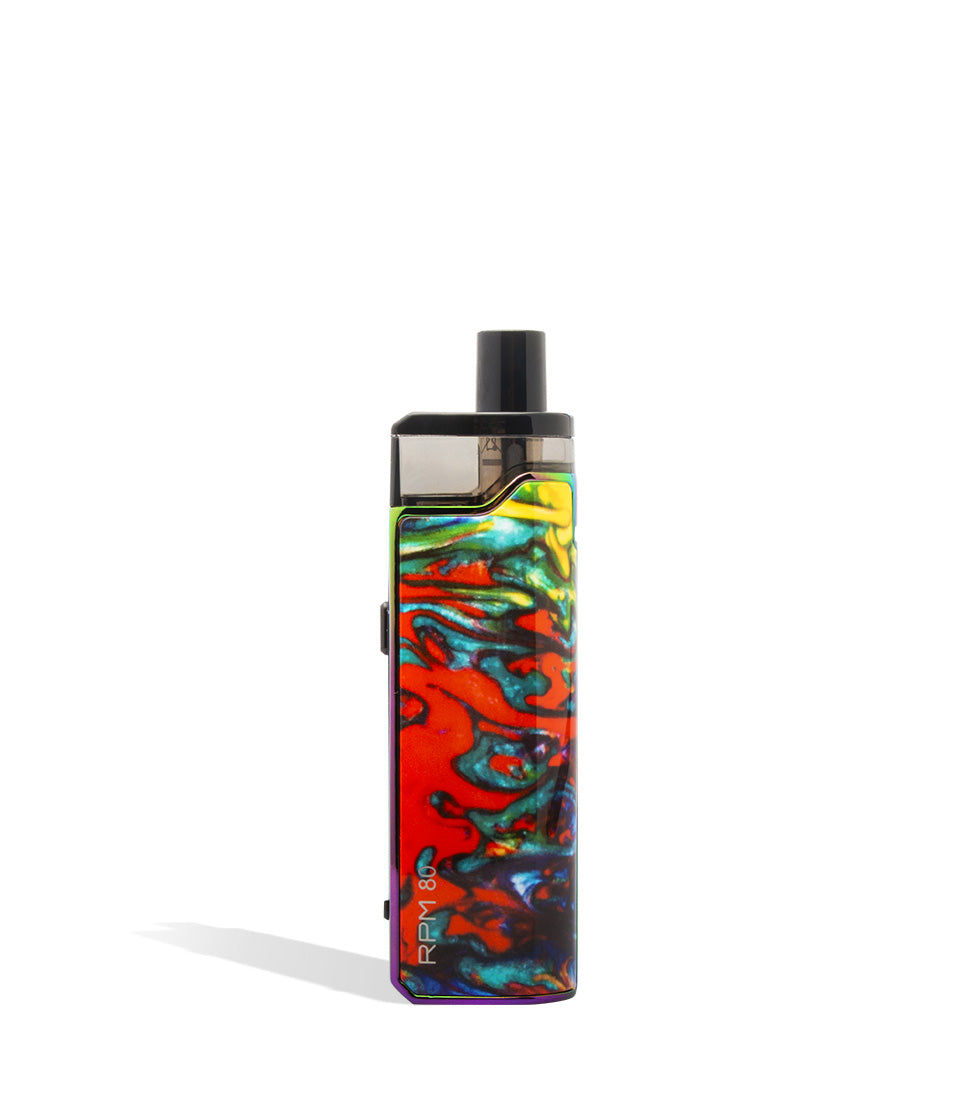 7-Color Resin SMOK RPM80 Pod Mod Kit front view  on white background