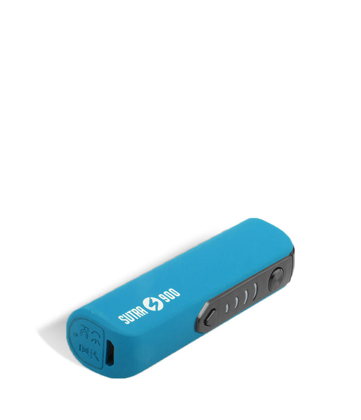 Blue bottom view Sutra Vape STIK 900 Cartridge Vaporizer on white studio background