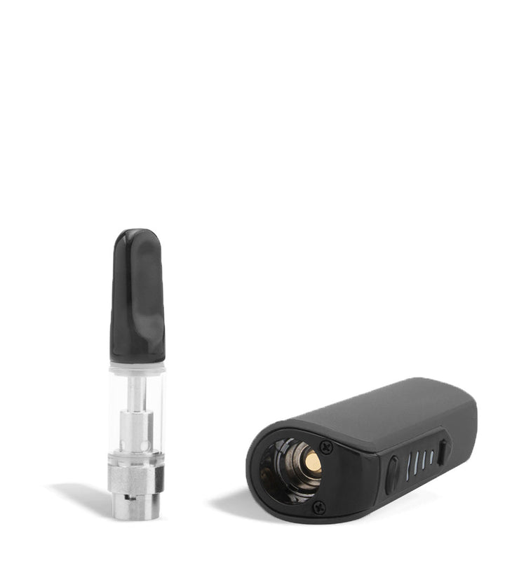 Charcoal top view Sutra Vape STIK 900 Cartridge Vaporizer on white studio background