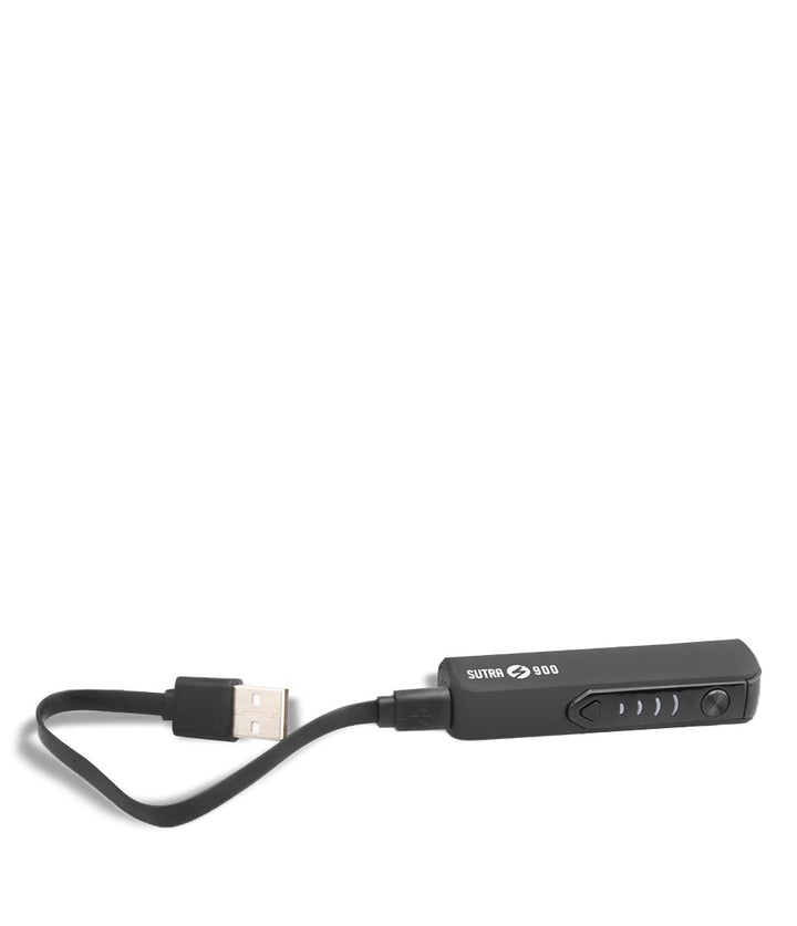 Charcoal with charger Sutra Vape STIK 900 Cartridge Vaporizer on white studio background