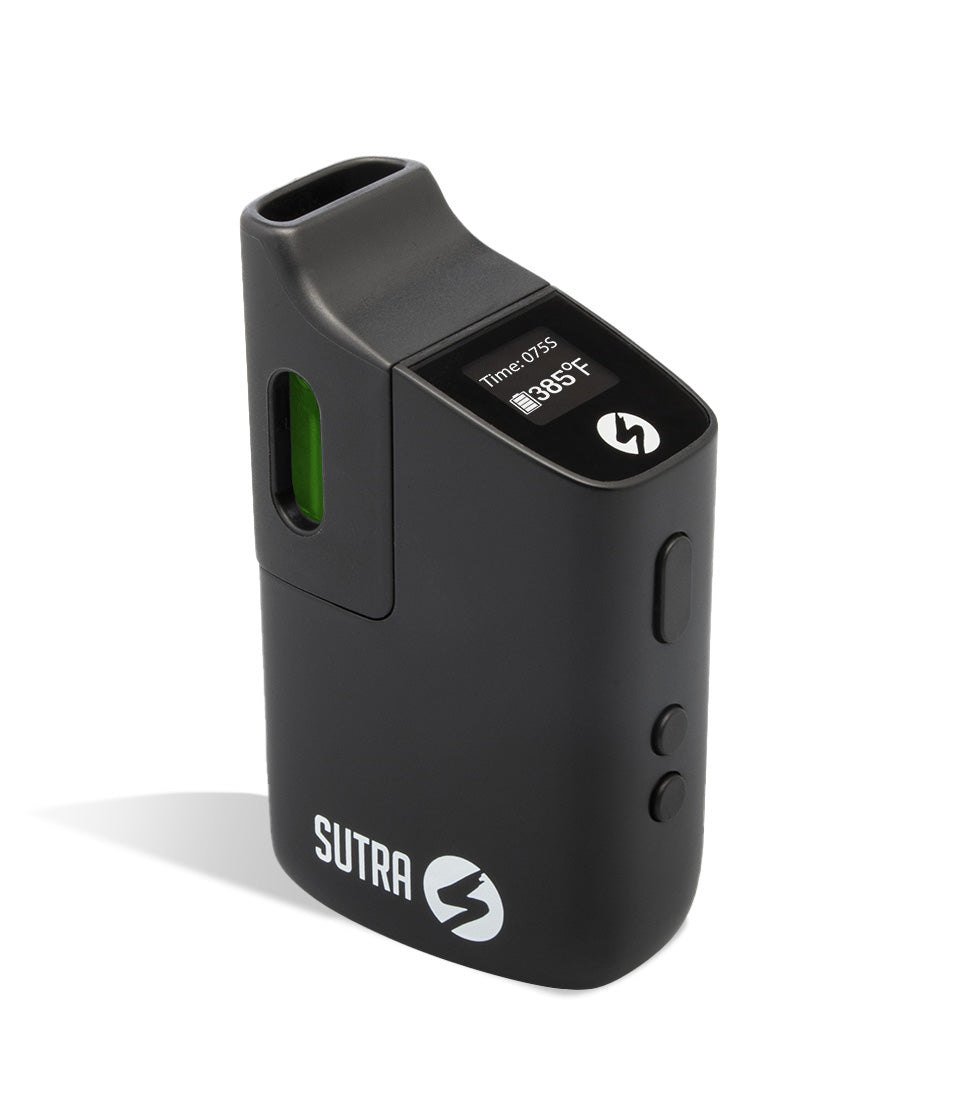 Top View Sutra Vape Mini Vaporizer on white studio background