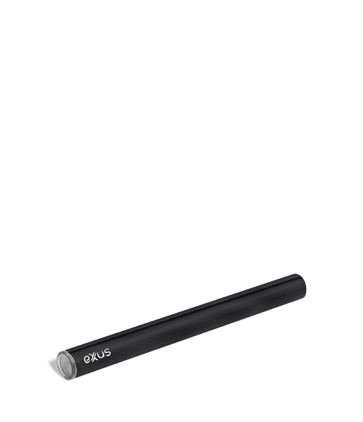 Cosmic Black bottom view Exxus Vape Tap VV Auto Draw Cartridge Vaporizer on white studio background