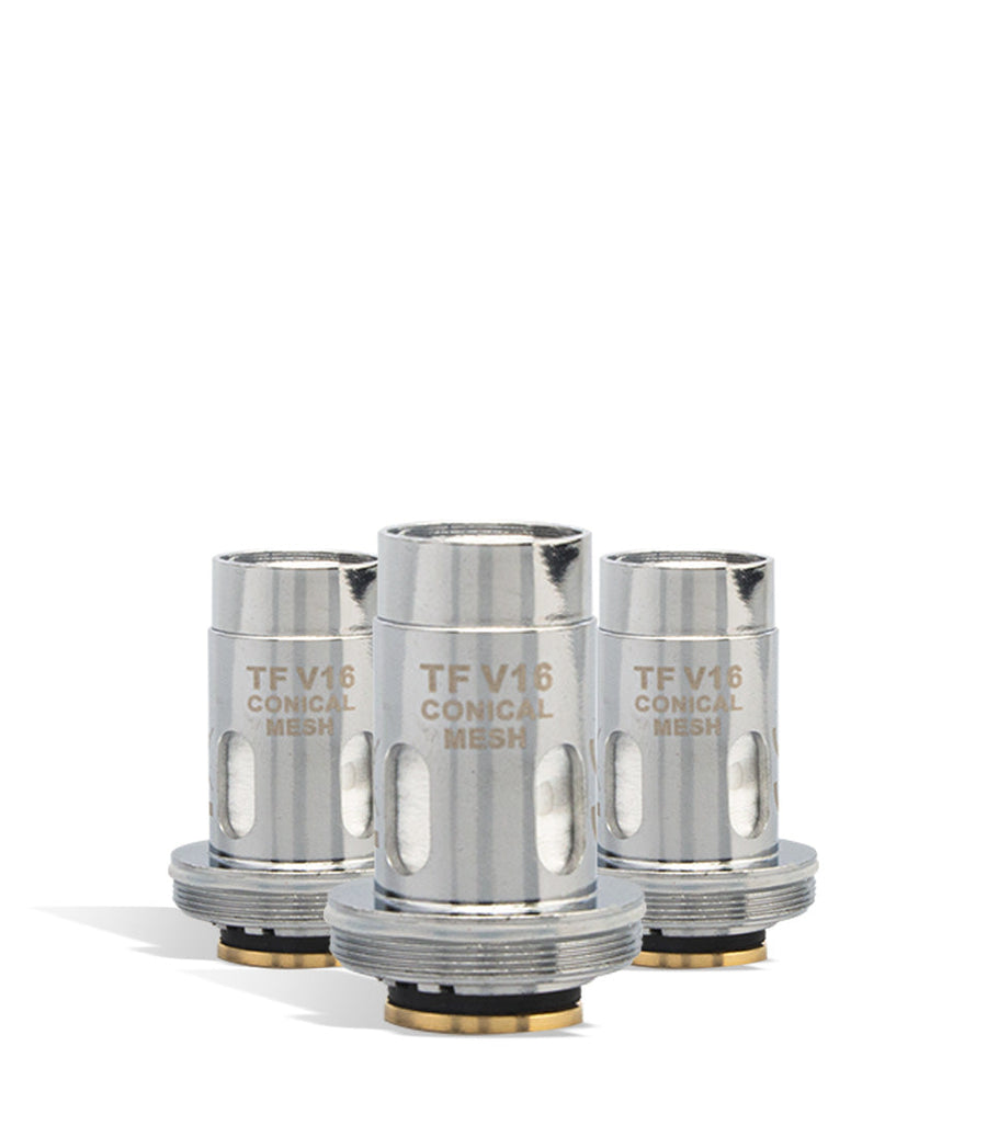 SMOK TFV16 Conical Mesh Coils 0.2 ohm 3pk on white background