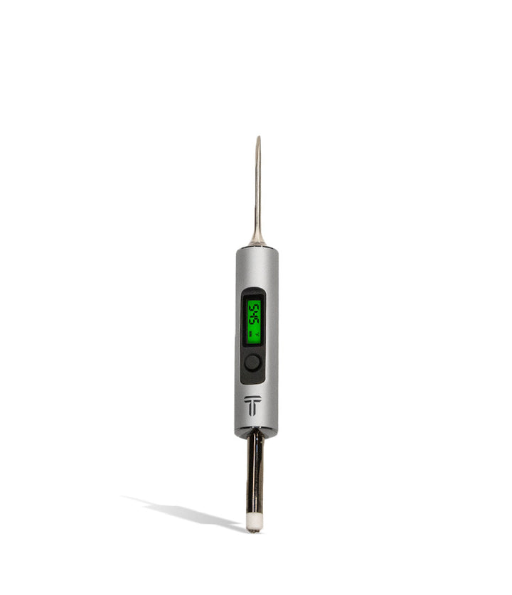 Titanium Terpometer Digital Thermometer on white background