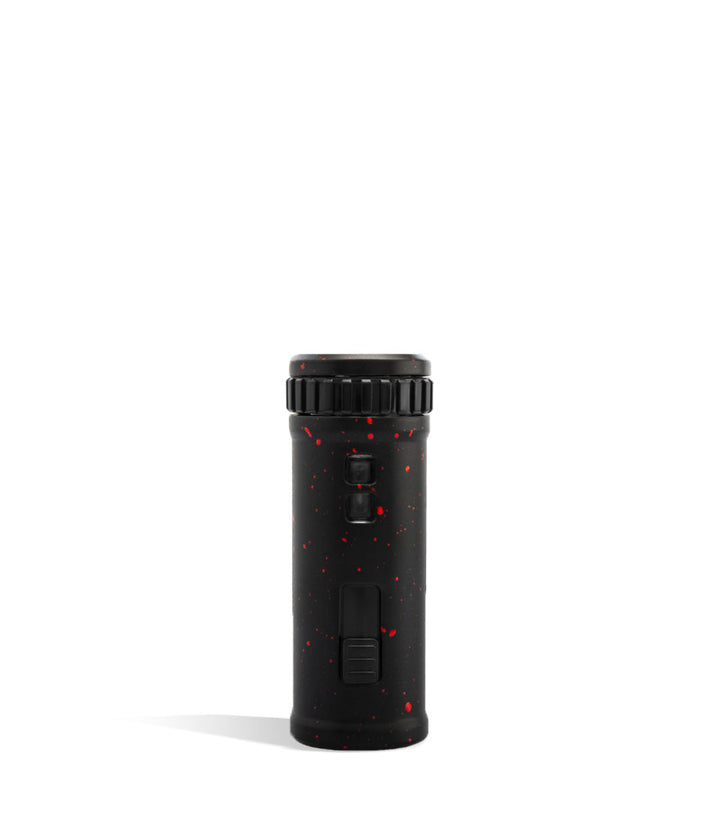 Black Red Spatter back Wulf Mods UNI S Adjustable Cartridge Vaporizer on white background