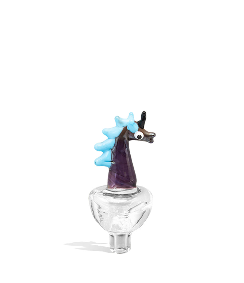 Purple Unicorn Carb Cap on white studio background