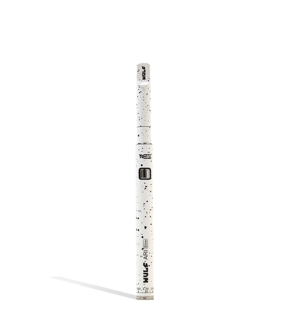 Wulf Mods ARI Slim Concentrate Kit White Black Spatter device on white background