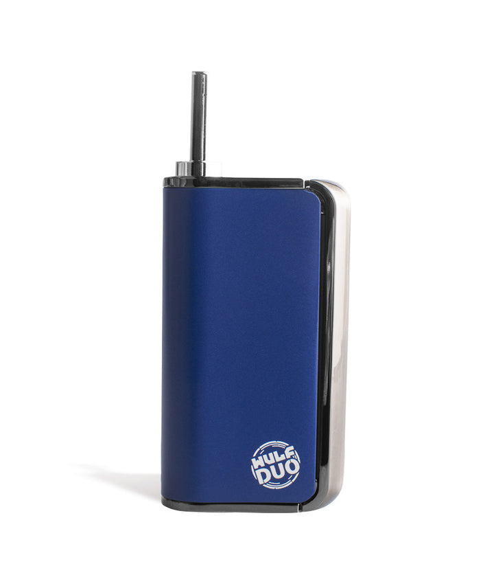 Blue Front View Wulf Mods Duo 2 in 1 Cartridge Vaporizer on white background