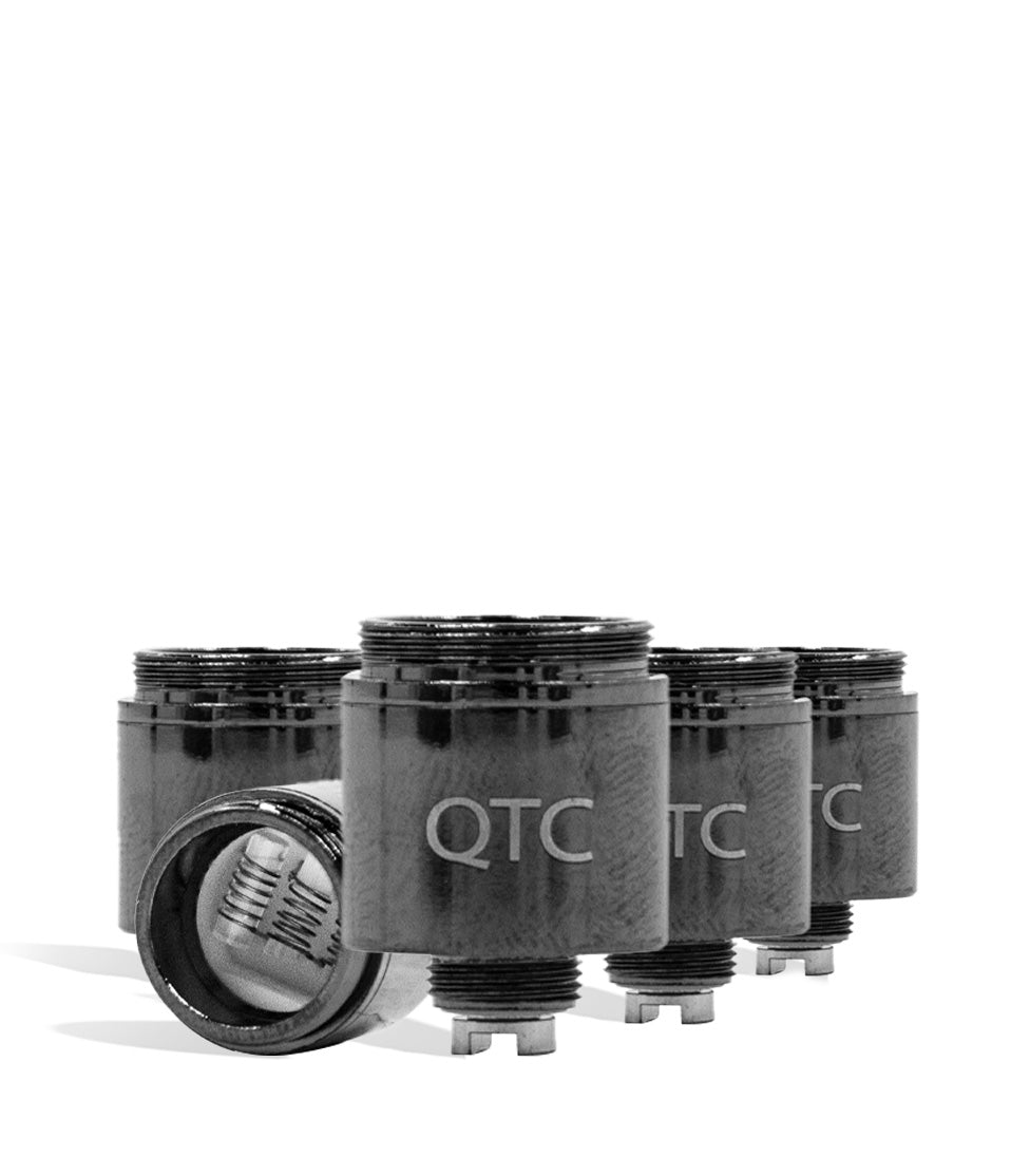 QTC Yocan Armor Plus Coil 5pk on white studio background