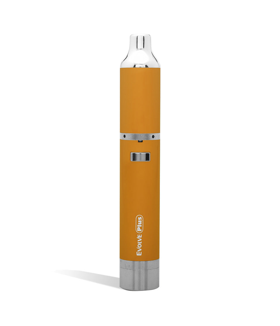 Orange front view Yocan Evolve Plus Concentrate Kit on white studio background