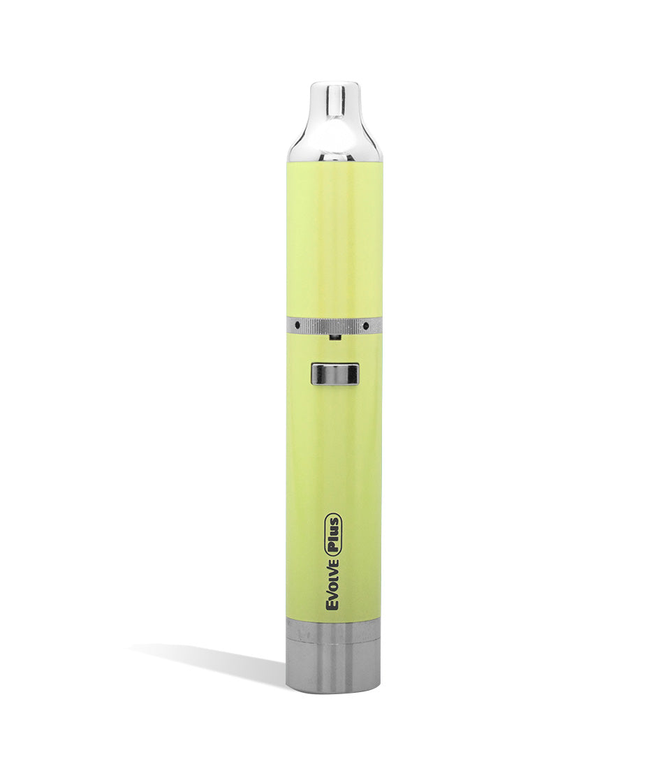 Light Green front view Yocan Evolve Plus Concentrate Kit on white studio background