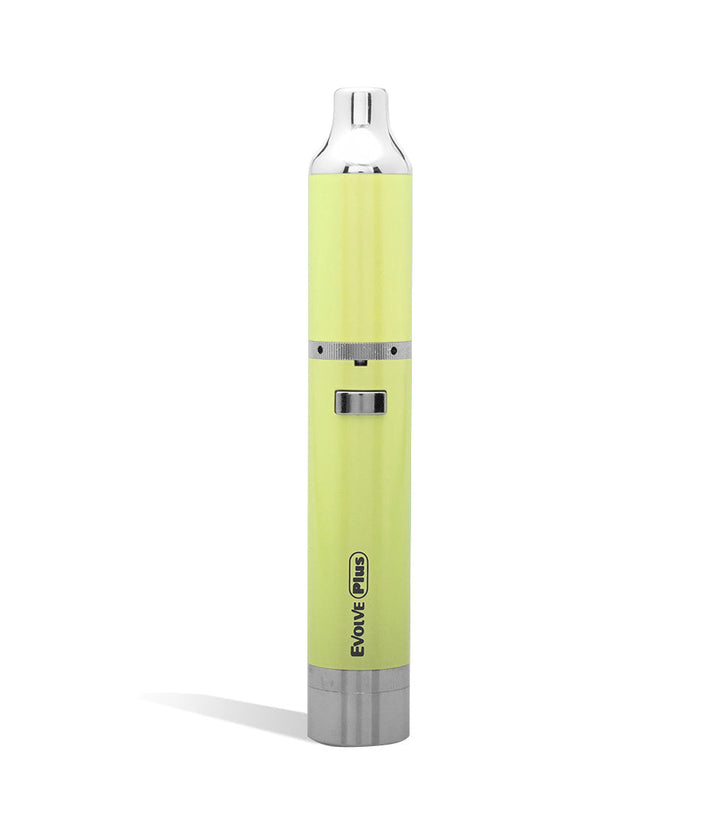 Light Green front view Yocan Evolve Plus Concentrate Kit on white studio background