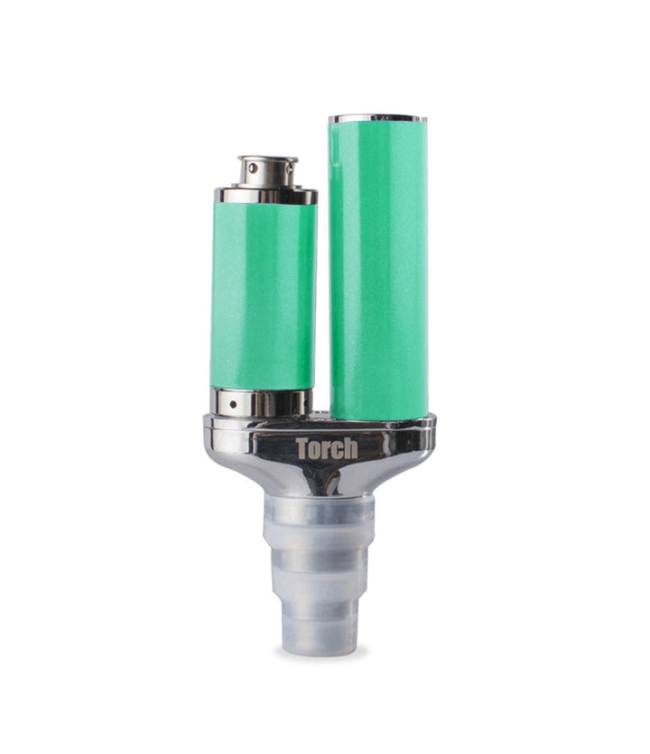 Yocan Torch Portable Enail Azure Green Front View on white background