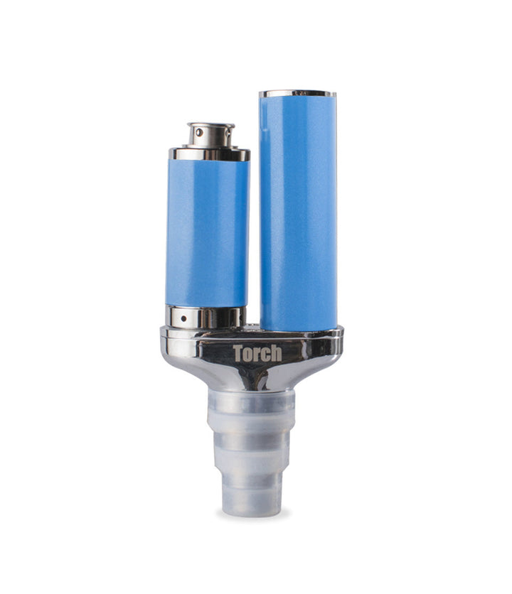 Yocan Torch Portable Enail Light Blue front view on white background